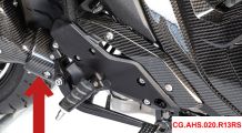  BMW R1300R Lower Carbon Exhaust Protector