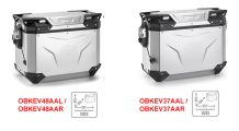  BMW R1300GS & Adventure GIVI Trekker Outback EVO Smart cases anodised