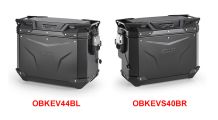  BMW R1300GS & Adventure GIVI Trekker Outback EVO Smart cases black with cut-out for exhaust