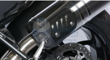 BMW F800R Carbon Exhaust Protection