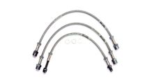  BMW R 100 Model Stainless-steel braided brake hose (3-piece)
