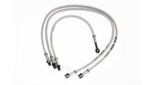  BMW R 100 Model Stainless-steel braided brake hose (3-piece)