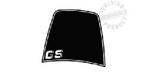  BMW R 80 Model Sticker for wind deflector, black