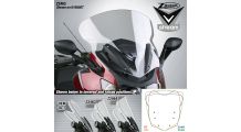  BMW K1600GT & K1600GTL Windscreen VStream