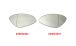 BMW R 1200 RS, LC (2015-) Blind Angle Mirror Glasses
