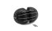BMW R 80 Model Valve cover, black with polished ribs and edges, 4 ribs