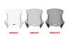 BMW R1200GS (04-12), R1200GS Adv (05-13) & HP2 Touring windshield