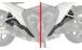 BMW R1300R Frame infill panels