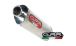 BMW F 650, CS, GS, ST, Dakar (1994-2007) GPR Slip On Exhaust Trevale Stainless Steel