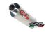 BMW F800S, F800ST & F800GT GPR Slip On Exhaust Trevale Stainless Steel