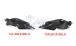 BMW R 1200 R, LC (2015-2018) Tank Side Panels