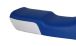 BMW R 80 Model Seat cover GS white-blue, low