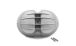 BMW R 80 Model Valve cover, classic look with polished ribs and edges, 4 ribs