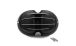BMW R 80 Model Valve cover, black with polished ribs and edges, 4 ribs