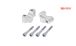 BMW S1000R (2014-2020) Handlebar risers