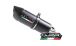 BMW F 650, CS, GS, ST, Dakar (1994-2007) GPR Slip On Exhaust Furore Nero Italia