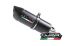 BMW F 650, CS, GS, ST, Dakar (1994-2007) GPR Slip On Exhaust Furore Nero Italia