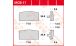 BMW R 100 Model Brake pads front, Brembo brake system