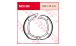 BMW R 100 Model Brake pads kit (drum brake) rear