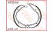 BMW R 100 Model Brake pads kit (drum brake), rear