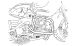 BMW R1200CL Crash bars