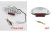 BMW F 650, CS, GS, ST, Dakar (1994-2007) Clear tail light lens