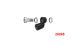 BMW R1300R Handlebar risers with offset