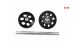 BMW R1300RT Rear wheel centre cover