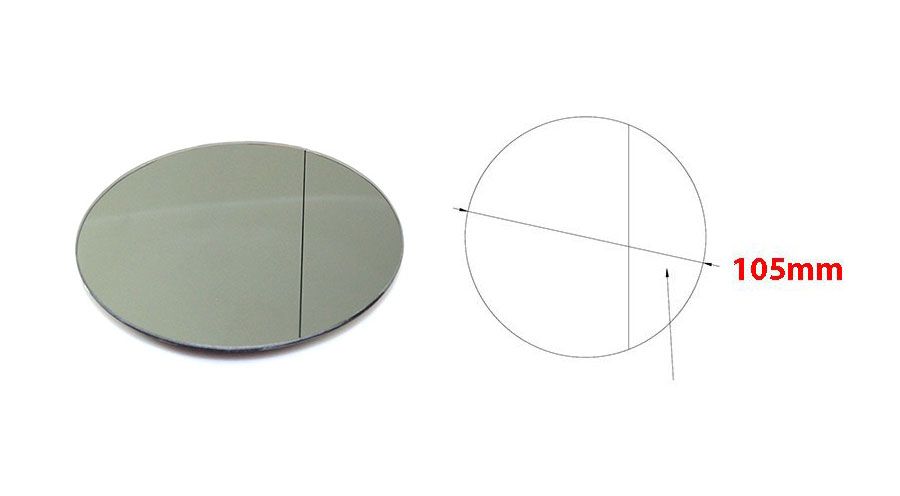 BMW R nine T Blind Angle Mirror Glasses