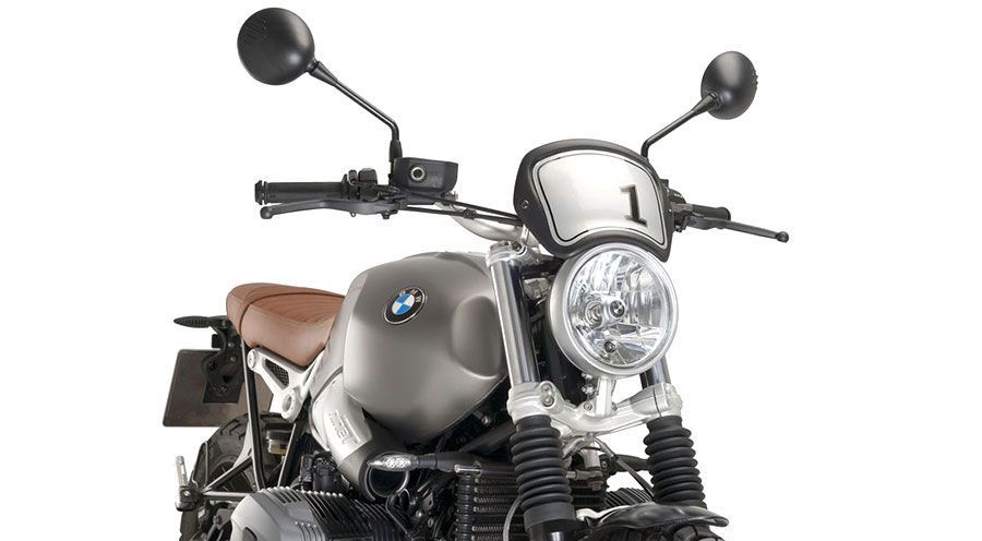 BMW R nine T Retro frontal plate RnineT Scrambler