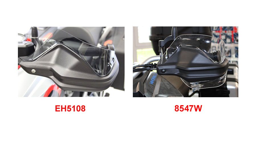 Spoiler für Original-Handprotektoren (Set) für BMW R1250GS/ Adventure,  R1200GS (LC)/ Adventure (LC), F850GS/ Adventure, F750GS, F800GS Adventure