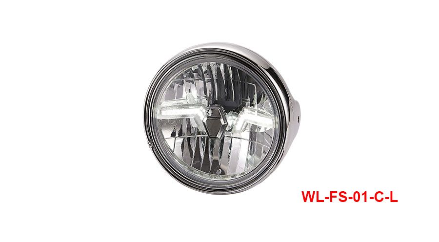 BMW R850R, R1100R, R1150R & Rockster LED headlights