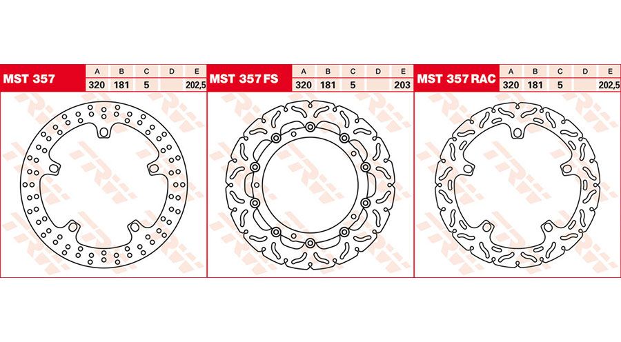 BMW R1100RT, R1150RT Front Brake Discs