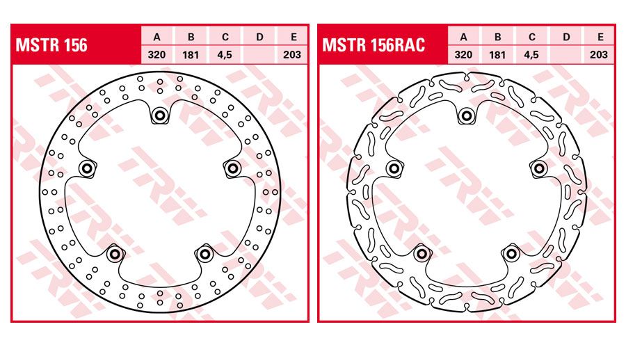 BMW R 1200 RT, LC (2014-2018) Front Brake Discs Rivet Pack