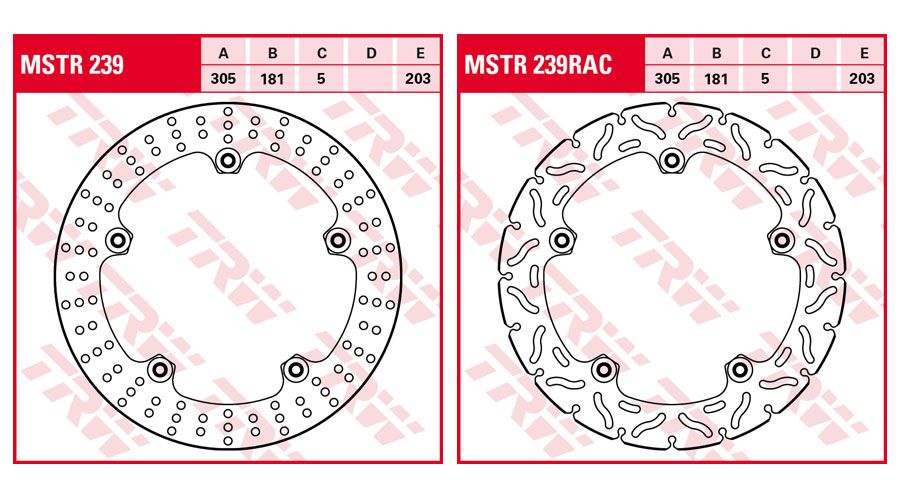 BMW K1200LT Front Brake Discs Retrofit