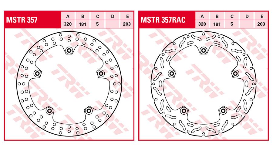 BMW K1200RS & K1200GT (1997-2005) Front Brake Discs Retrofit