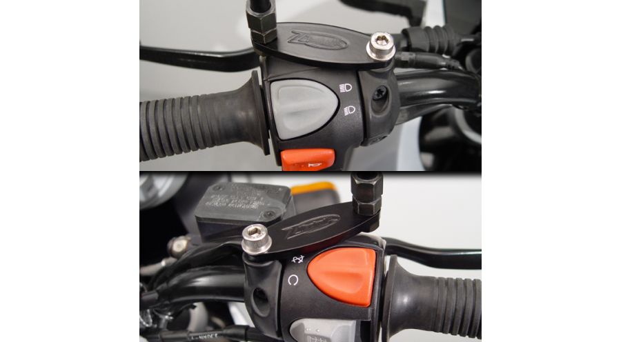 BMW F 650, CS, GS, ST, Dakar (1994-2007) ZTechnik Mirror Extenders