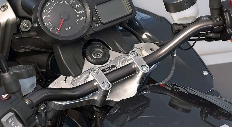 BMW R1200ST Superbike handlebars