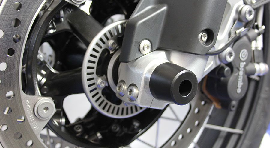 BMW R nine T Fork Crash Protectors