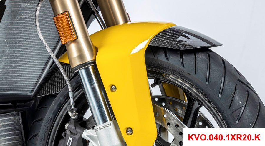 BMW S 1000 XR (2020- ) Front mudguard carbon for painted original mudguard