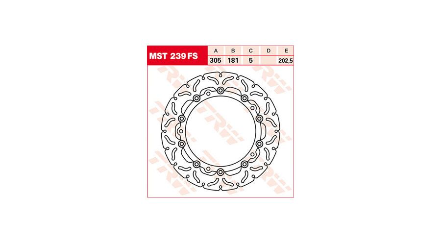 BMW R1100S Front Brake Discs