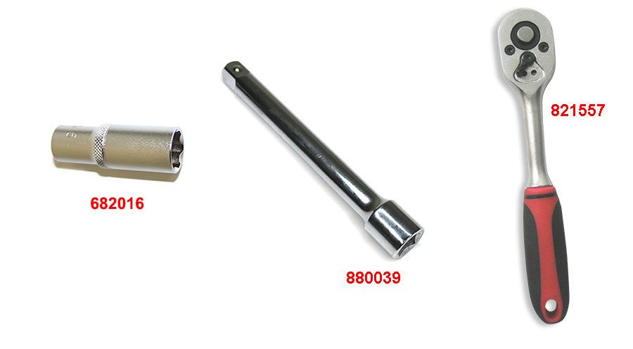 BMW R1200GS (04-12), R1200GS Adv (05-13) & HP2 Spark plug wrench 16mm