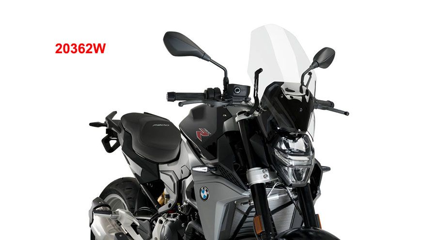 BMW F900R Touring windshield for original mounting
