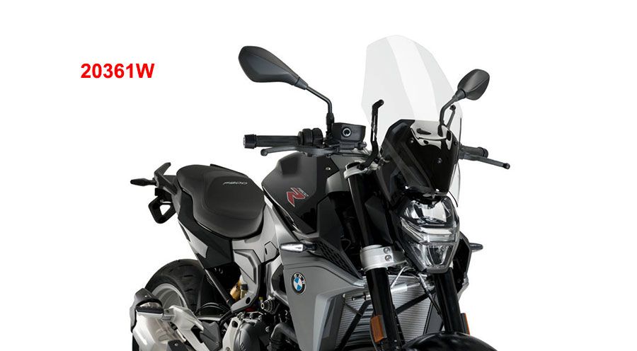 Touring windshield for BMW F900R