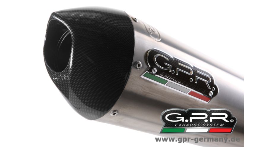 BMW K1300GT GPR Slip On Exhaust GPE Anniversary Titanium