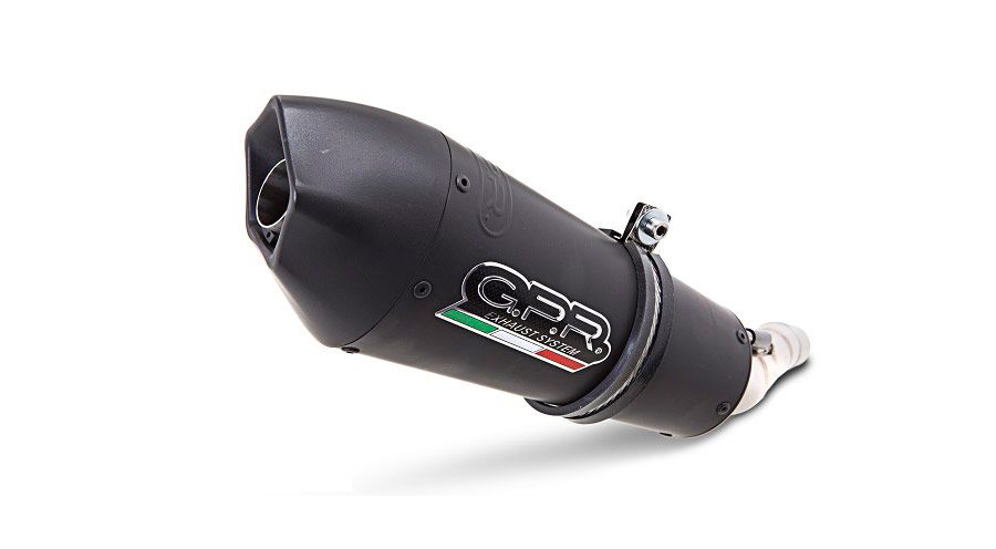 BMW R 1200 RT, LC (2014-2018) GPR Slip On Exhaust GPE Anniversary Black Titanium