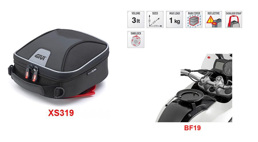 BMW G 650 GS Tankbag XS319