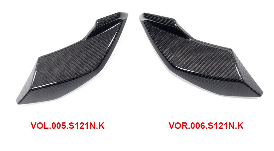 BMW S1000R (2021- ) Carbon Wind Protector side of instruments