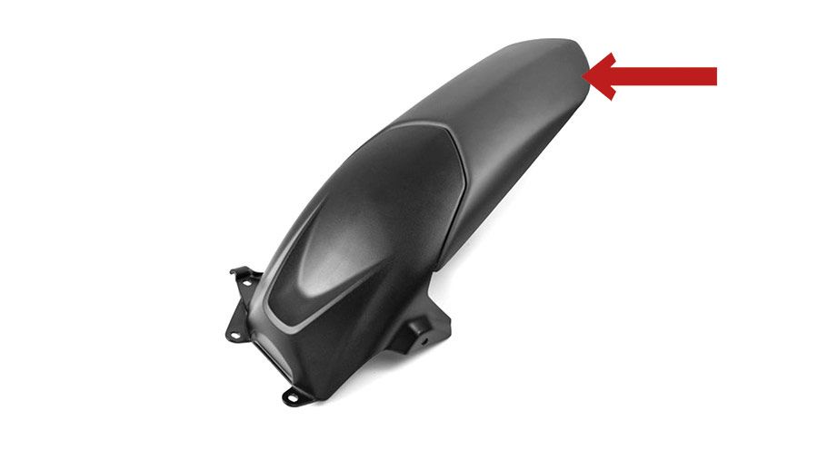 BMW G 310 R Extenda Fender rear