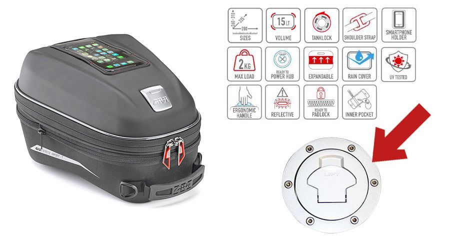BMW G 310 GS Tankbag ST612